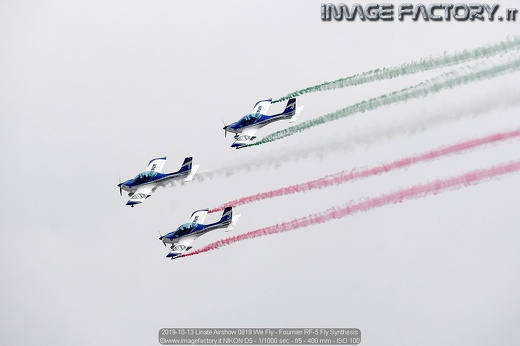 2019-10-13 Linate Airshow 0819 We Fly - Fournier RF-5 Fly Synthesis
